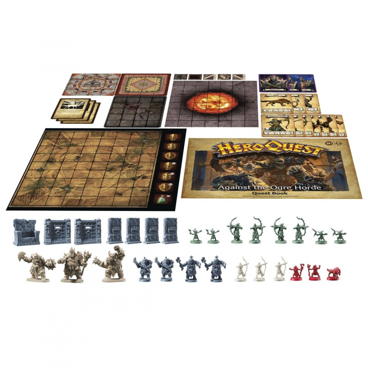 Hasbro HeroQuest Expansion Ogre Horde Quest Pack (EN) Hasbro HeroQuest Expansion Ogre Horde Quest Pack (EN)