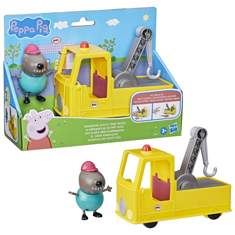 Hasbro Peppa Pig Granddad Dogs Tow Truck Hasbro Peppa Pig Granddad Dogs Tow Truck