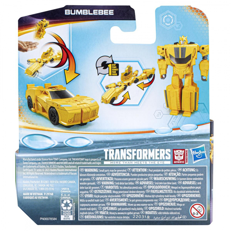 Transformers EarthSpark 1-Step Flip Bumblebee