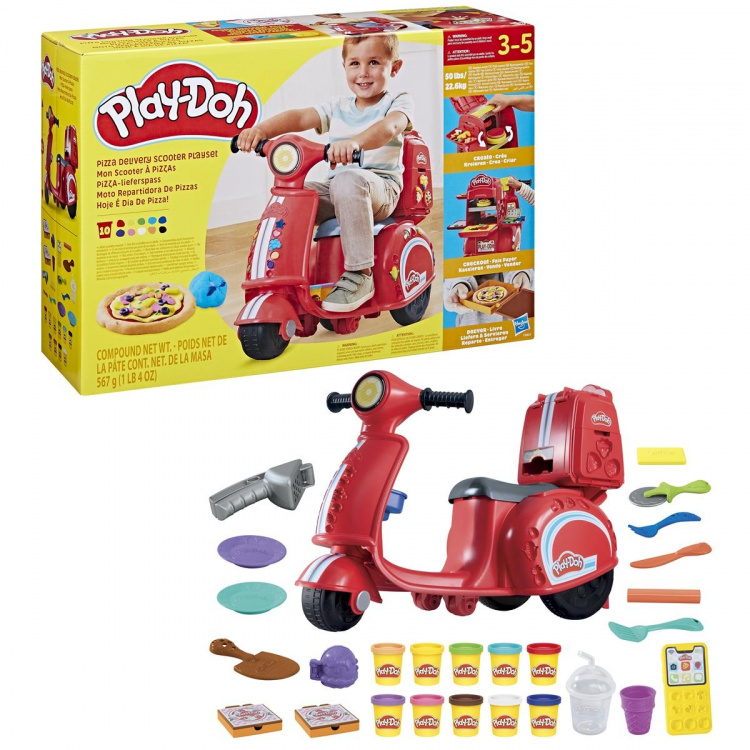 Play-Doh Playset Pizza Delivery Scooter
