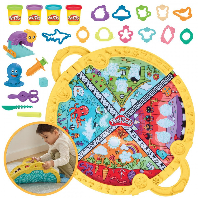 Play-Doh Starters Playset Fold and Go Playmat