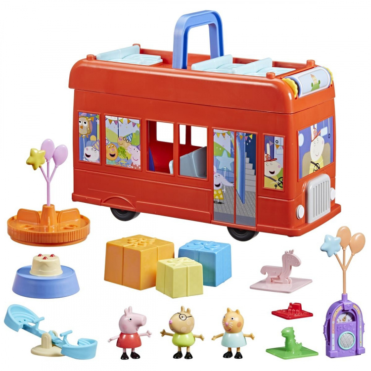 Peppa Pig Peppas 2 in 1 Party Bus Peppa Pig Peppas 2 in 1 Party Bus