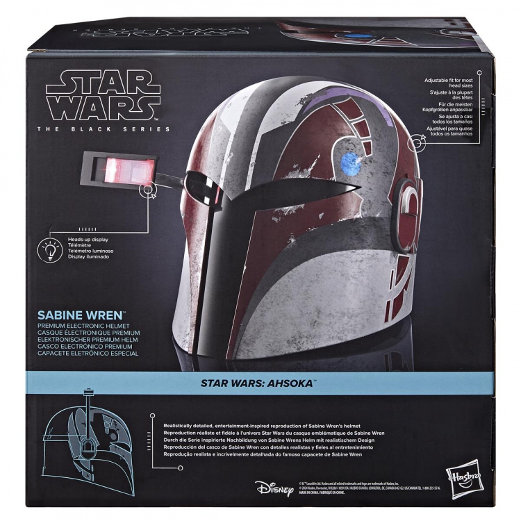Star Wars The Black Series Electronic Helmet Sabine Wren