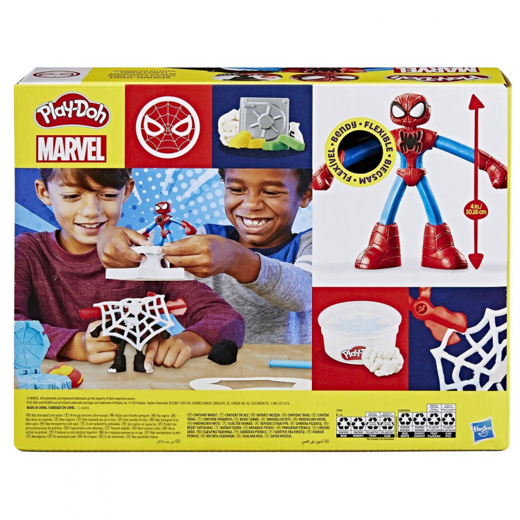 Play-Doh Marvel Spider-Man Launch & Slice Playset