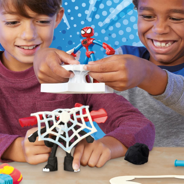 Play-Doh Marvel Spider-Man Launch & Slice Playset