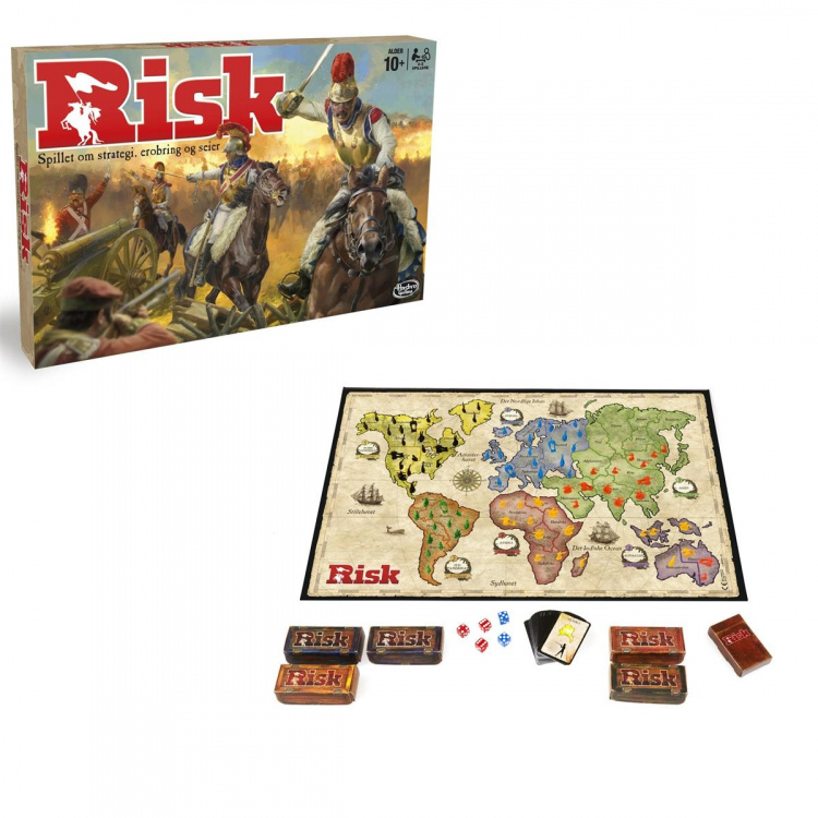 Hasbro Risk - Spillet om strategi, erobring og seier (NO) Hasbro Risk - Spillet om strategi, erobring og seier (NO)