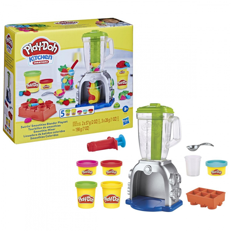 Play-Doh Kitchen Creations Playset Swirlin Smoothies Blender