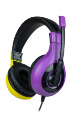 Bigben Interactive Stereo Gaming Headset V1 - Purple + Yellow (Switch)