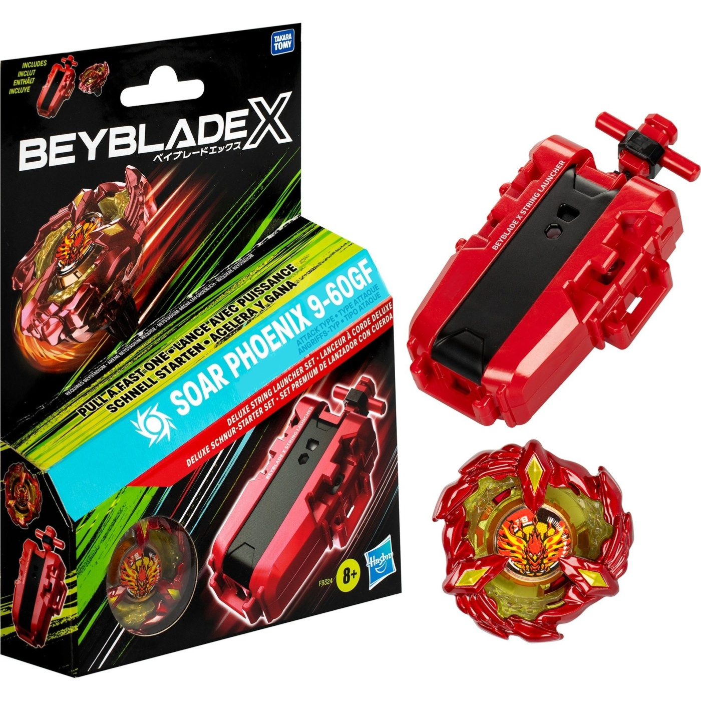Buy Beyblade BBX Deluxe String Launcher Set F9324EU4 Teknikproffset.e