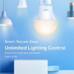 TP-Link Tapo Smart Wi-Fi Light Bulb, Dimmable, White, E27 (2700K) /Tapo L510E v1