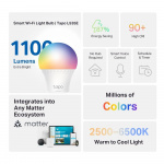 TP-Link Tapo Smart Wi-Fi Light Bulb, Multicolor, E27 /Tapo L535E