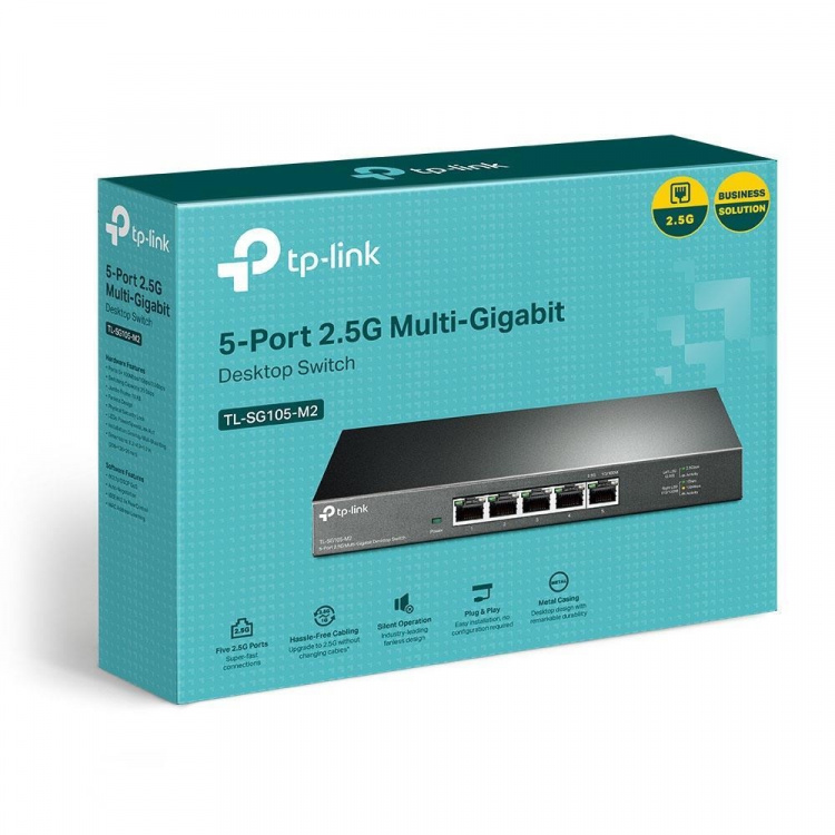 TP-Link 5-Port 2.5G Multi-Gigabit Desktop Switch
