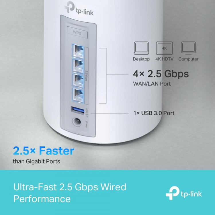 TP-Link Deco BE65 Wi-Fi 7 BE9300 Whole-Home Mesh Wi-Fi System (2-pack) TP-Link Deco BE65 Wi-Fi 7 BE9300 Whole-Home Mesh Wi-Fi System (2-pack)
