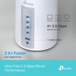TP-Link Deco BE65 Wi-Fi 7 BE9300 Whole-Home Mesh Wi-Fi System (1-pack)