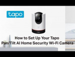 TP-Link Tapo Pan/Tilt AI Home Security Wi-Fi Camera /Tapo C225