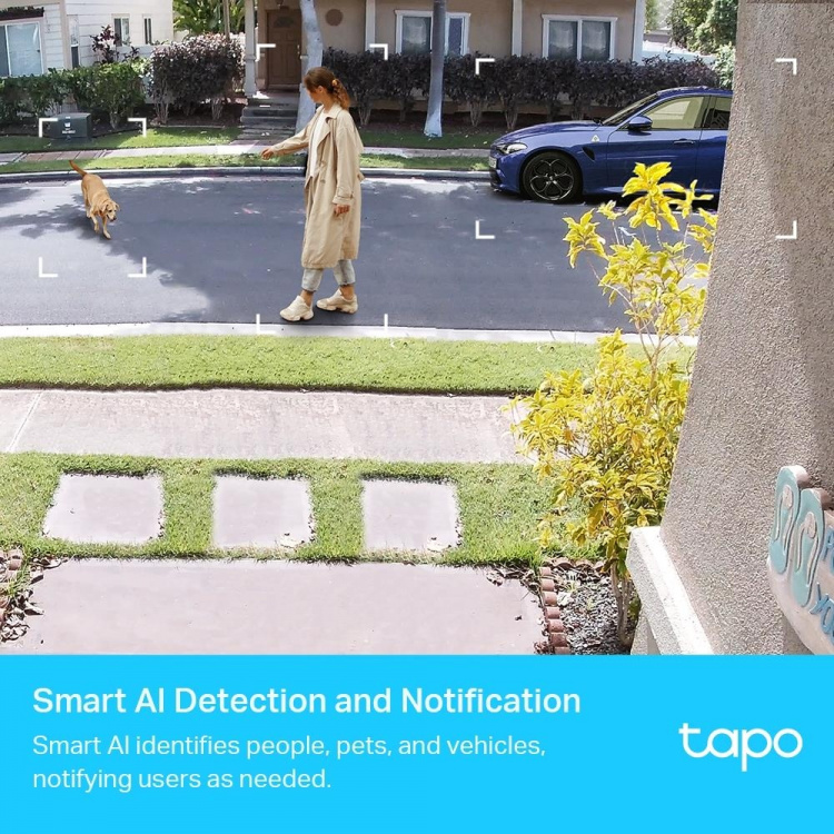 TP-Link Tapo Smart Wire-Free Security Camera System, 1-Camera /Tapo C420S1