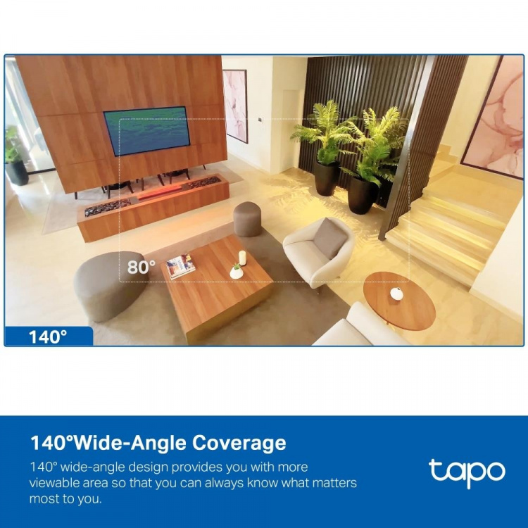 TP-Link Tapo AI Home Security Wi-Fi Camera /Tapo C125