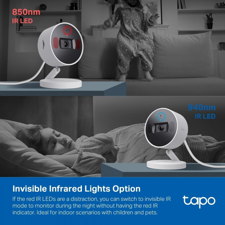 TP-Link Tapo AI Home Security Wi-Fi Camera /Tapo C125