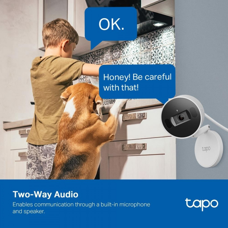 TP-Link Tapo AI Home Security Wi-Fi Camera /Tapo C125