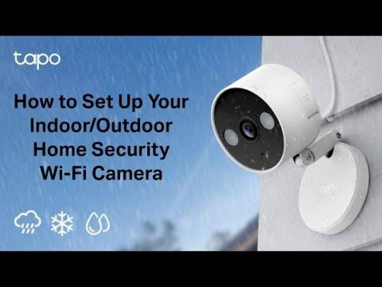 TP-Link Tapo Indoor/Outdoor Wi-Fi Home Security Camera /Tapo C120