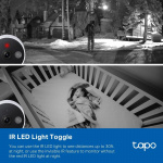 TP-Link Tapo Indoor/Outdoor Wi-Fi Home Security Camera /Tapo C120