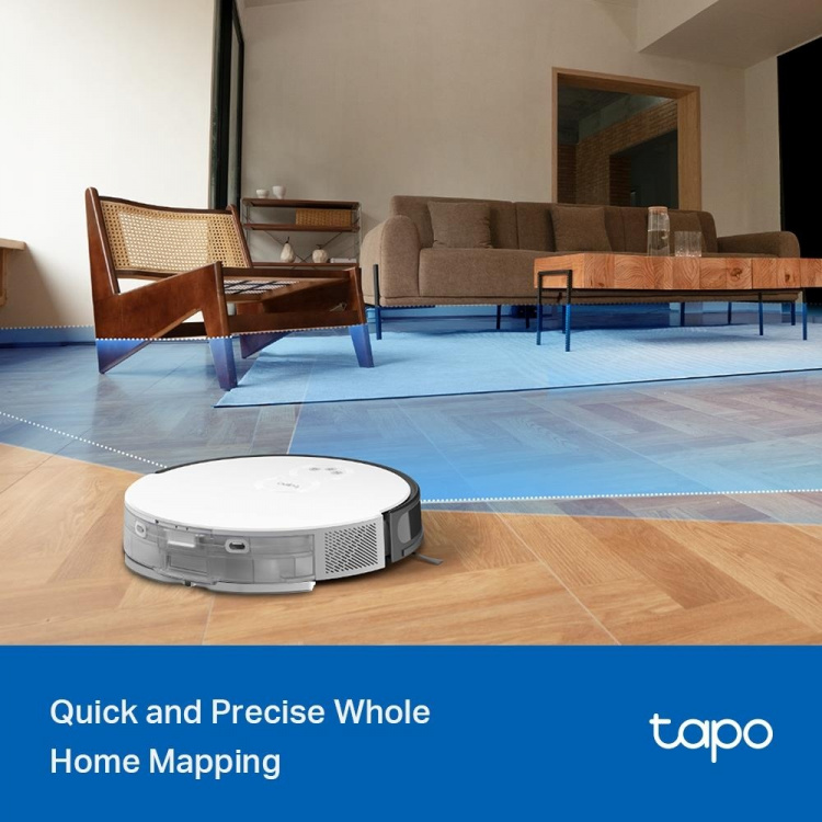 TP-Link Tapo MagSlim LiDAR Navigation Robot Vacuum & Mop+ Smart Auto-Empty Dock /Tapo RV20 Mop Plus TP-Link Tapo MagSlim LiDAR Navigation Robot Vacuum & Mop+ Smart Auto-Empty Dock /Tapo RV20 Mop Plus