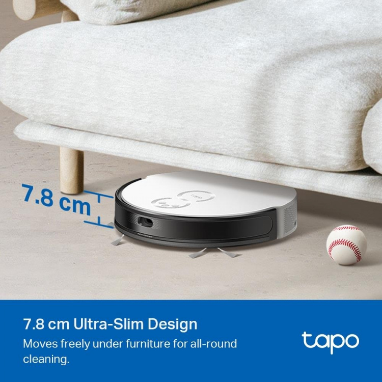TP-Link Tapo MagSlim LiDAR Navigation Robot Vacuum & Mop+ Smart Auto-Empty Dock /Tapo RV20 Mop Plus TP-Link Tapo MagSlim LiDAR Navigation Robot Vacuum & Mop+ Smart Auto-Empty Dock /Tapo RV20 Mop Plus