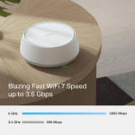 TP-Link Deco BE25 BE3600 Whole-Home Mesh Wi-Fi 7 System (2-pack)