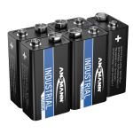 Ansmann 9V battery, 1.5V, 5 pieces