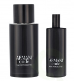 Armani Code Pour Homme Giftset 90 ml Edt Spray 75ml/Edt Travel Spray 15ml