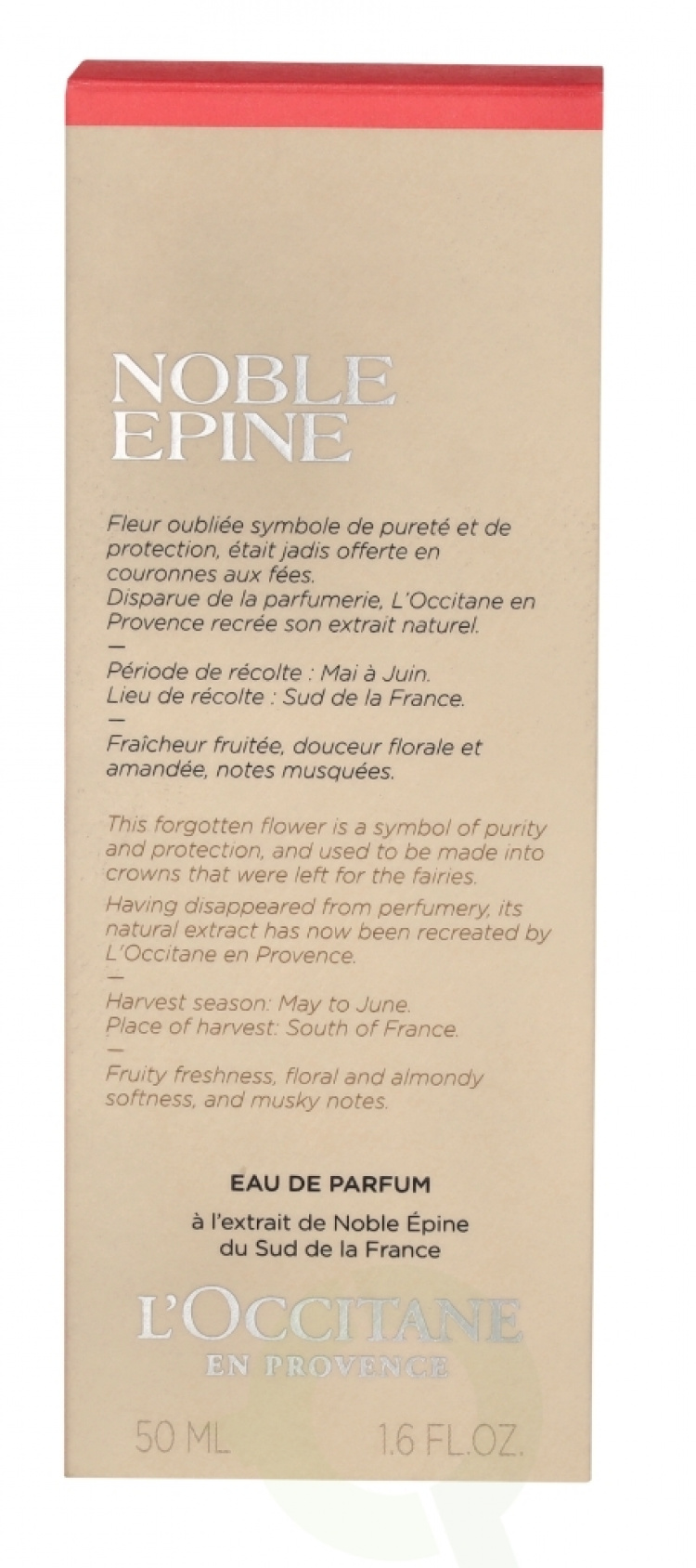 L\'Occitane Noble Epine Edp Spray 50 ml