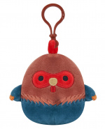 Squishmallows Asst 9 cm P15 Clip On - Brown and Blue Rooster