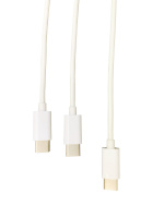Steelplay Dual Play & Charge Cable For Ps5 Controllers - Whi
