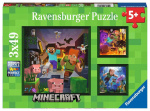 Ravensburger Minecraft Biomes 3x49p - (10105621)