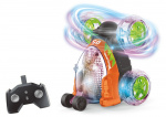 TEC-TOY Crazy Tumbler - Stunt Car w/light - R/C 2,4GHz - Orange (534444)