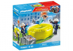 Playmobil Firefighter with air pillow (71465)
