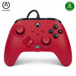 PowerA Enhanced Wired Controller - Xbox Series X/S - Artisan Red PowerA Enhanced Wired Controller - Xbox Series X/S - Artisan Red