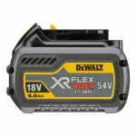DeWALT DCB546 18V/54V 6.0 / 2.0Ah Li-ion FlexVolt XR Slide
