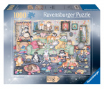 Ravensburger Puzzle Crazy Cats Christmas Crackers 1000p (12001244) Ravensburger Puzzle Crazy Cats Christmas Crackers 1000p (12001244)