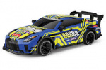 TEC-TOY Racer R/C 1:18 2,4GHz w/light & Try Me - blue/yellow (471267)
