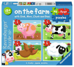 Ravensburger On The Farm My First Puzzle 2/3/4/5p