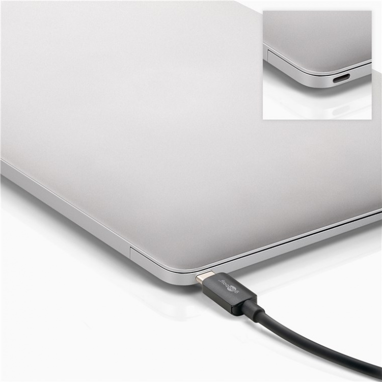 Goobay USB-C™-adapter till 2x HDMI™ utökar en USB-C™-port med två HDMI™-portar