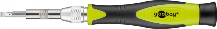 Goobay Precisionsskruvmejselsats med 37 delar verktygssats för all skruvning, montering och gör-det-själv-arbete Goobay Precisionsskruvmejselsats med 37 delar verktygssats för all skruvning, montering och gör-det-själv-arbete