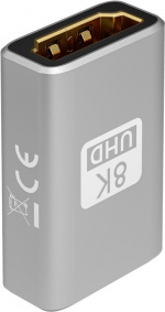 Goobay HDMI™-adapter, koppling, guldpläterad, 8K @ 60 Hz HDMI™-uttag (typ A) > HDMI™-uttag (typ A) Goobay HDMI™-adapter, koppling, guldpläterad, 8K @ 60 Hz HDMI™-uttag (typ A) > HDMI™-uttag (typ A)