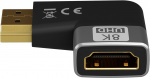 Goobay HDMI™ vinkeladapter 90° horisontal, 8K @ 60 Hz, guldpläterad HDMI™-uttag (typ A) > HDMI™ kontakt (typ A) 90 ° Goobay HDMI™ vinkeladapter 90° horisontal, 8K @ 60 Hz, guldpläterad HDMI™-uttag (typ A) > HDMI™ kontakt (typ A) 90 °