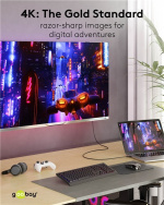 Goobay USB-C™-kabel, USB 3.2, 100 W, 10 Gbit/s, Power Delivery, 1 m USB-C™-kontakt > USB-C™-kontakt