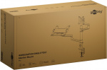 Goobay Deluxe skärmfäste med arm för laptop, svart workstation för bildskärmar från 17 till 32 tum (43 - 81 cm) plus en bärbar dator, bildskärm max. 8 kg/bärbar dator 5 kg Goobay Deluxe skärmfäste med arm för laptop, svart workstation för bildskärmar från 17 till 32 tum (43 - 81 cm) plus en bärbar dator, bildskärm max. 8 kg/bärbar dator 5 kg