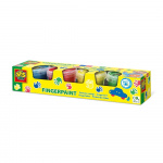 SES Creative Fingerpaint Primary 4x110ml - (S00391)