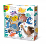 SES Creative Bath Time - Foam Dinosaurs - (S13214)