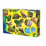 SES Creative Casting and painting - Dinosaur world - (S01403)
